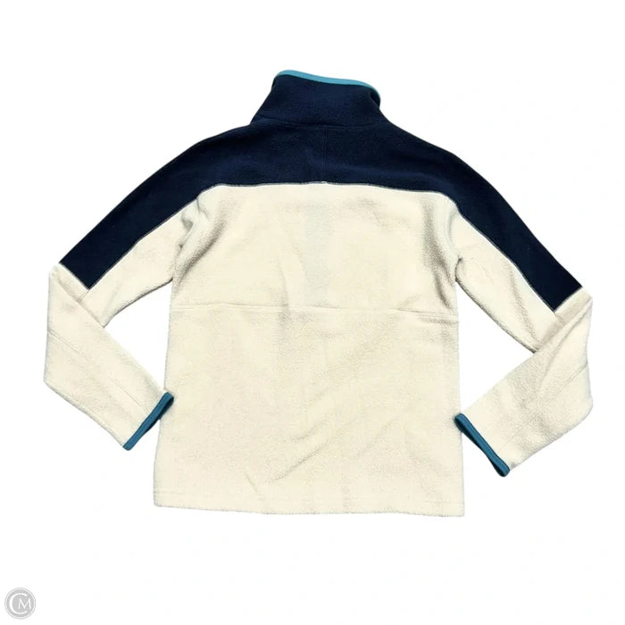 Jacket Faux Fur & Sherpa By Cotopaxi In Blue & Cream, Size: Xs