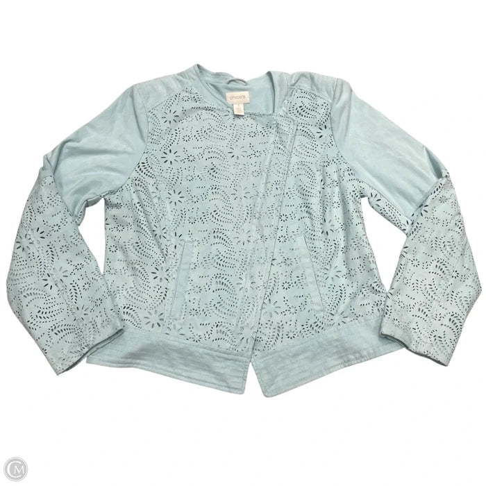 Jacket Other By Chicos In Blue, Size: M