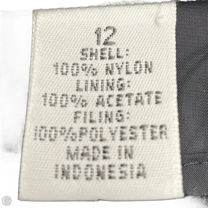 Jacket Puffer & Quilted By Ann Taylor In Black, Size: L