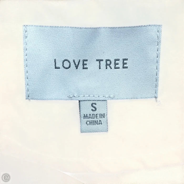 Jacket Utility By Love Tree In Tan, Size: S