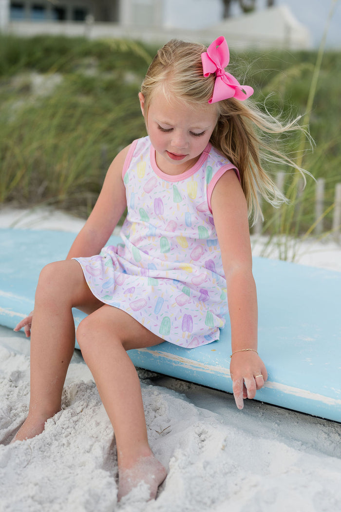 James and Lottie - Madison Sleeveless Play Dress - Sweet Summertime