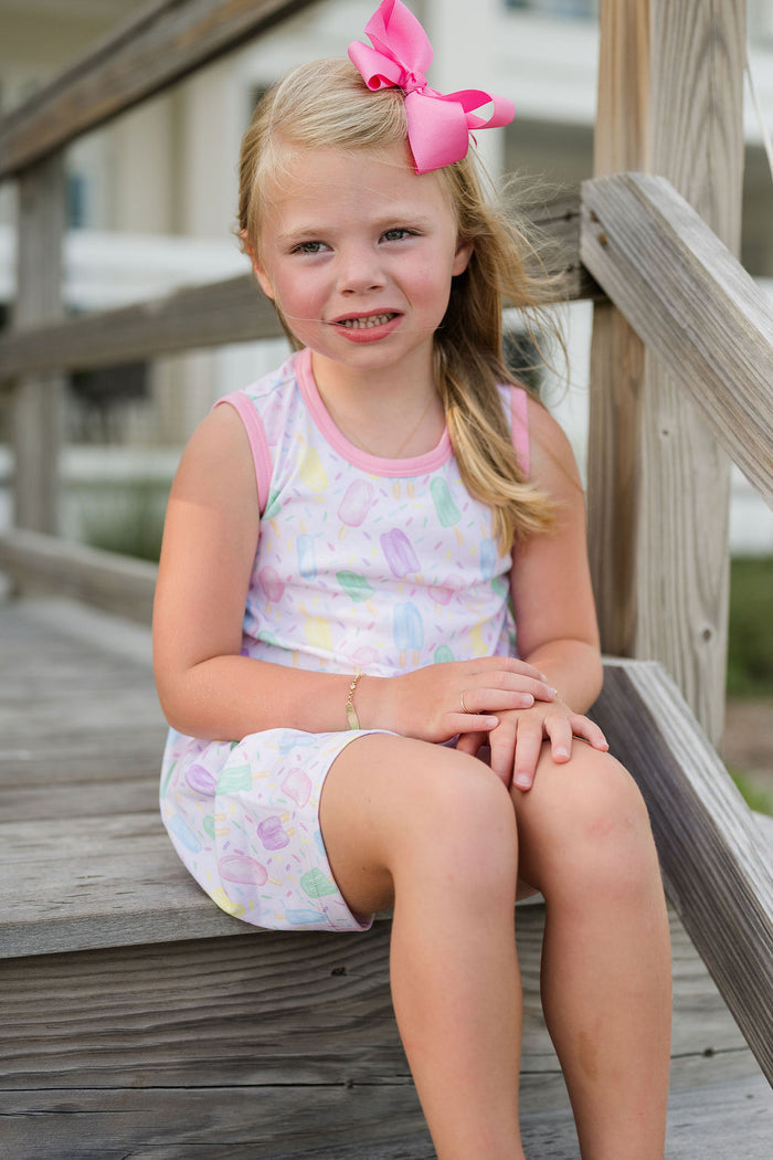 James and Lottie - Madison Sleeveless Play Dress - Sweet Summertime
