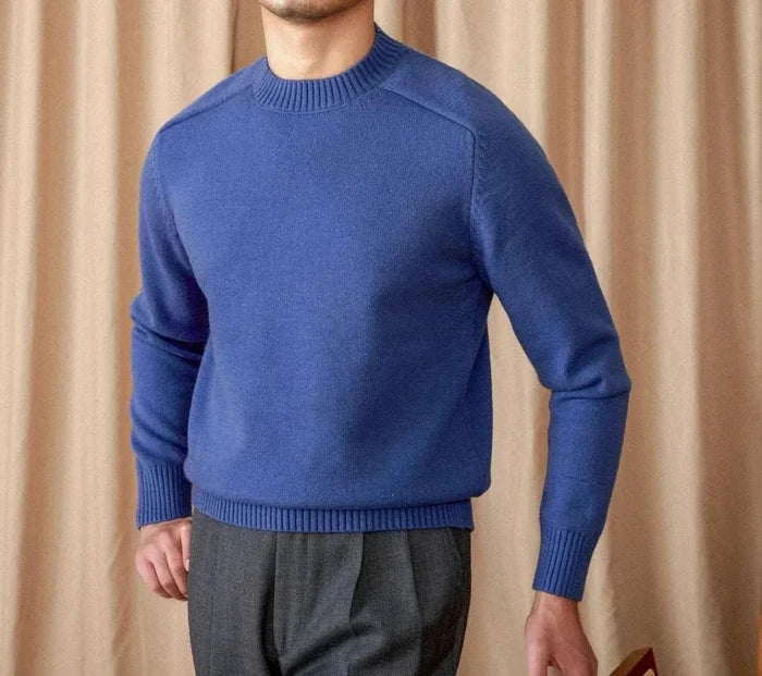 Japanese casual winter sweater - AntoniosClothing - Dark gray