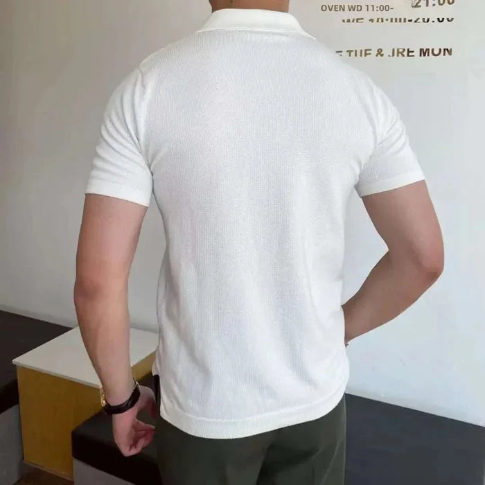 Japanese summer regular fit t-shirt - AntoniosClothing - White