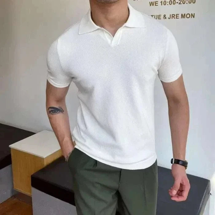 Japanese summer regular fit t-shirt - AntoniosClothing - White