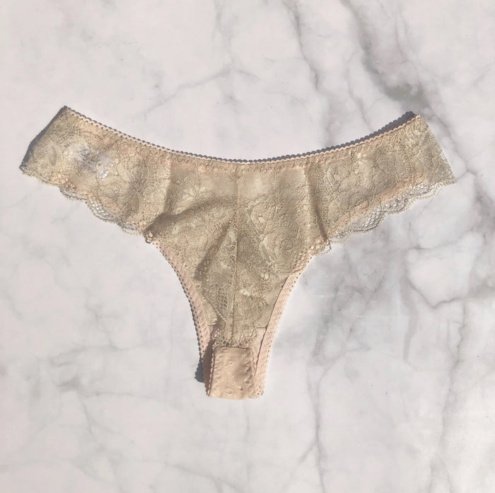 Jasmine Thong | Pink Beige