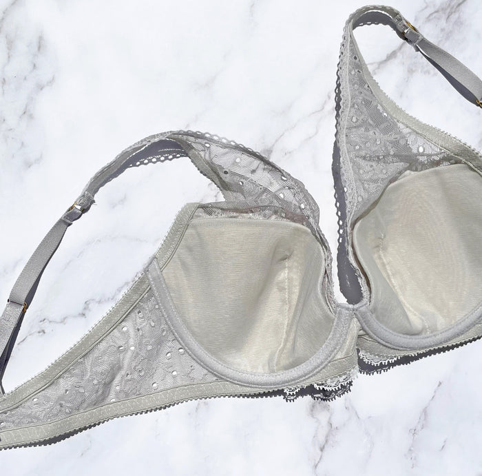 Jasmine Underwire Bra | Gray