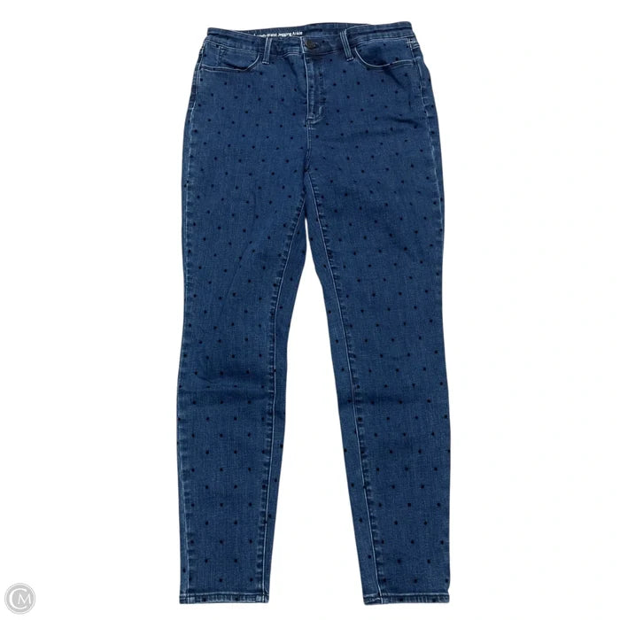 Jeans Straight By Talbots In Blue Denim, Size: 10