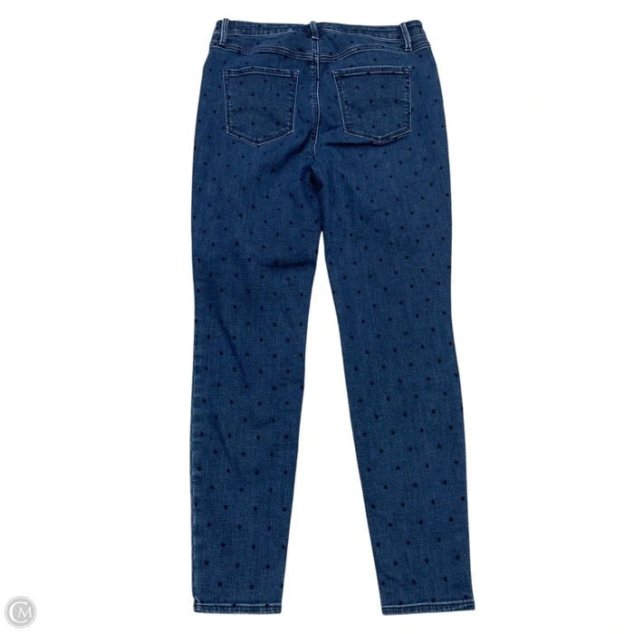 Jeans Straight By Talbots In Blue Denim, Size: 10