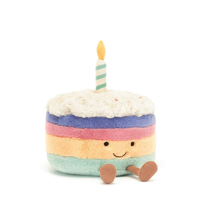 Jellycat - Amuseable Rainbow Birthday Cake