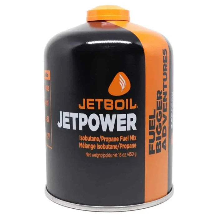 Jetboil Jetpower Gas Fuel Cartridge - John Bull Clothing 450g from  John Bull Clothing