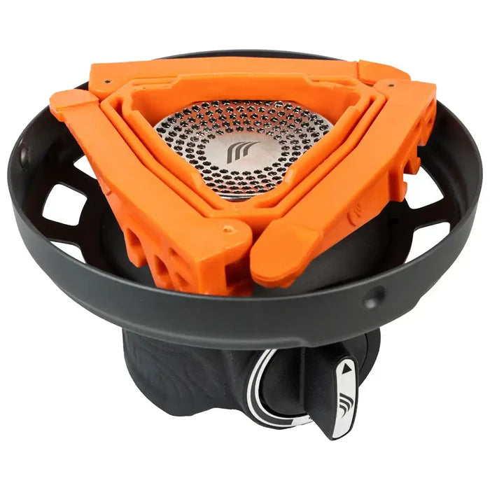 Jetboil Zip 0.8L Carbon Stove (2025) - Front and Above View  from  John Bull Clothing