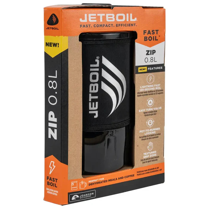 Jetboil Zip 0.8L Carbon Fast Boil Cooking System  from  John Bull Clothing