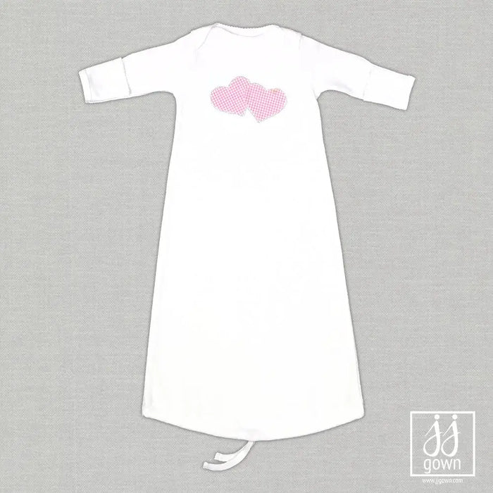 JJ Gown - Pink Hearts
