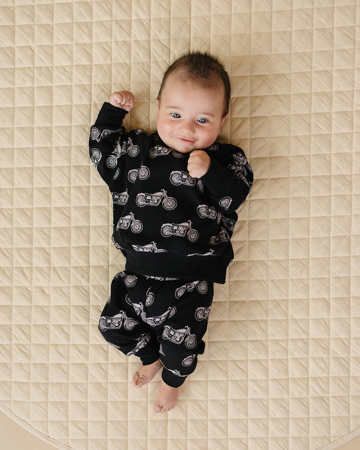 Jogger Set | Born to Ride Black