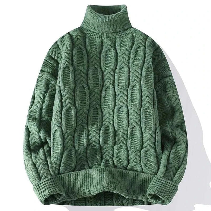 Juku winter sweater - AntoniosClothing - Green