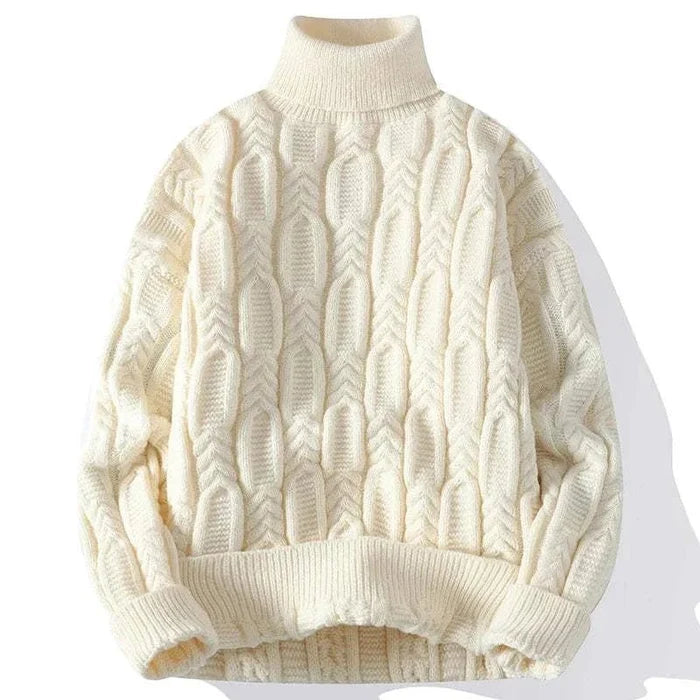 Juku winter sweater - AntoniosClothing - White