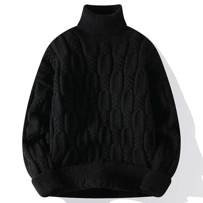 Juku winter sweater - AntoniosClothing - Black