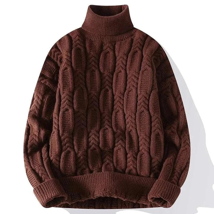 Juku winter sweater - AntoniosClothing - Brown