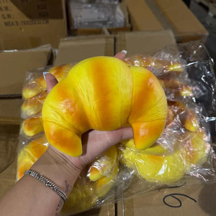 Jumbo Croissant Slow Rise Squish Toy