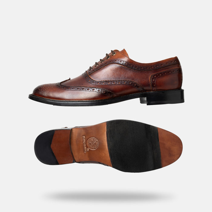 JUNCAL oxford brogue london vista diagonal comodidad real