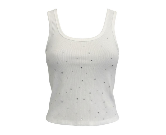 "Kae" top white