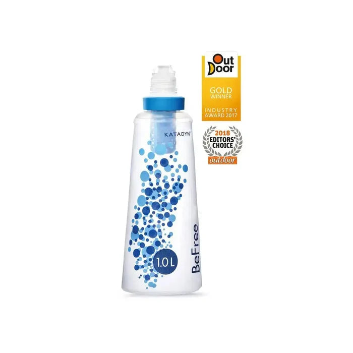 Katadyn BeFree Blue 1L Water Filtration System and Bottle - John Bull Clothing  from  John Bull Clothing