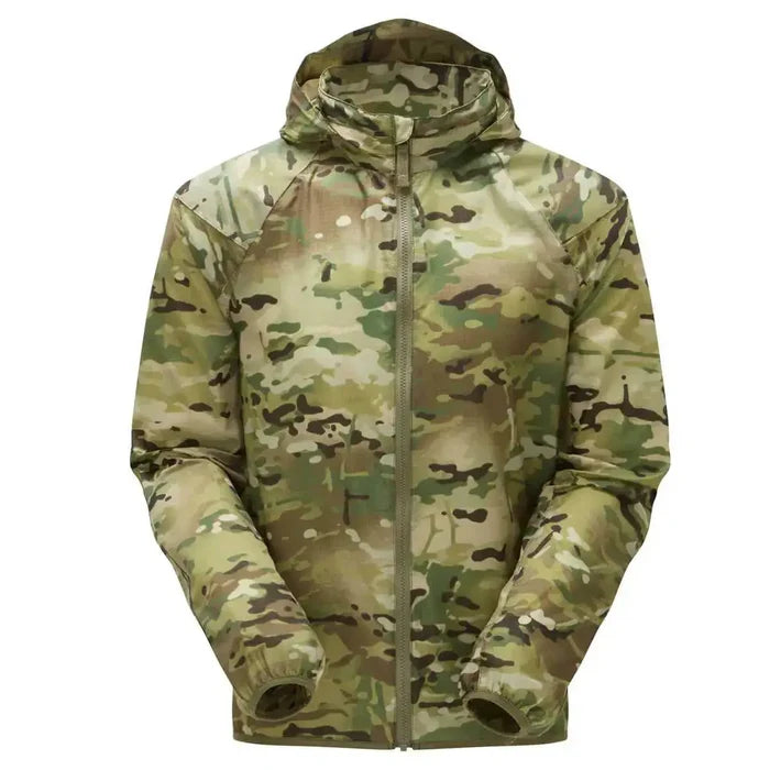 Keela Hermod Multicam Lightweight Windproof Jacket Keela Front View  from  John Bull Clothing