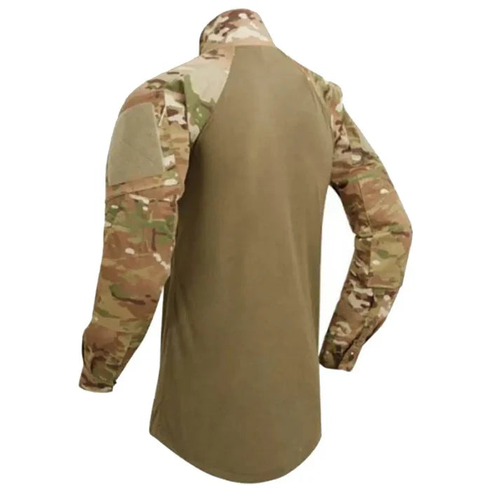 Back view of Keela Tactical UBAC Combat Shirt Multicam showing durable fabric and ergonomic fit for high-performance military use.  from  John Bull Clothing