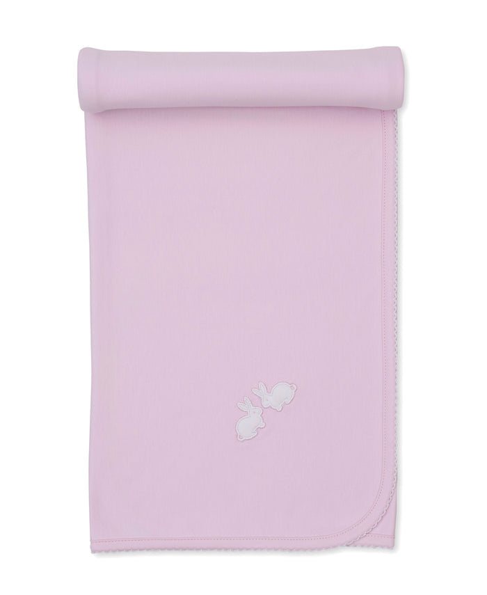 Kissy Kissy - Blanket - Pink with Twin Bunnies
