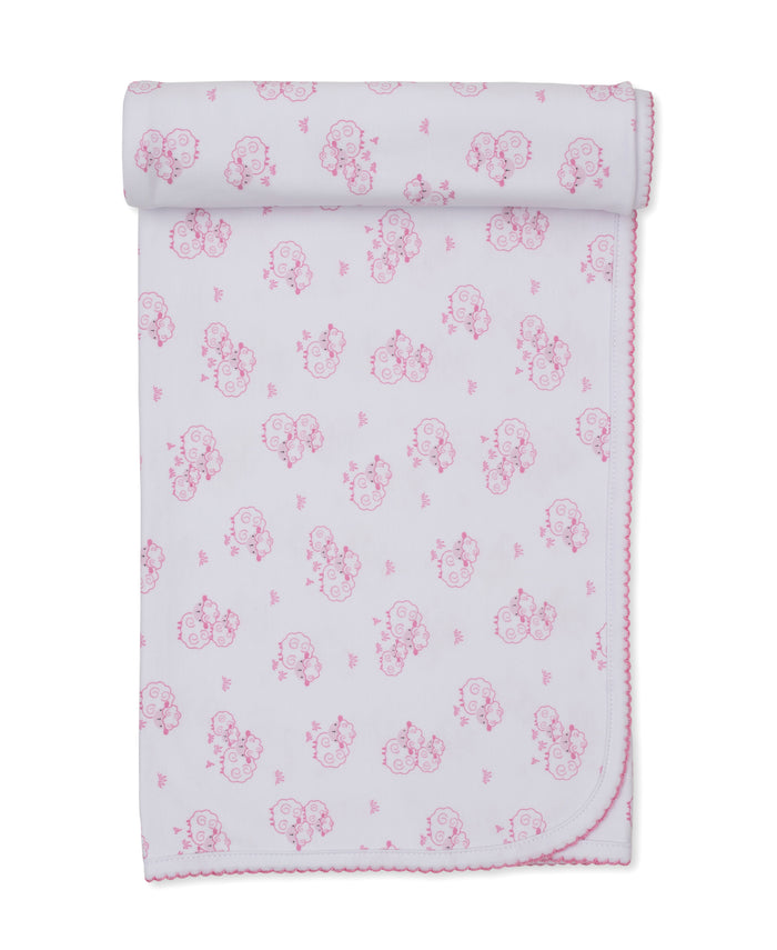 Kissy Kissy - Blanket - Sweet Sheep Pink
