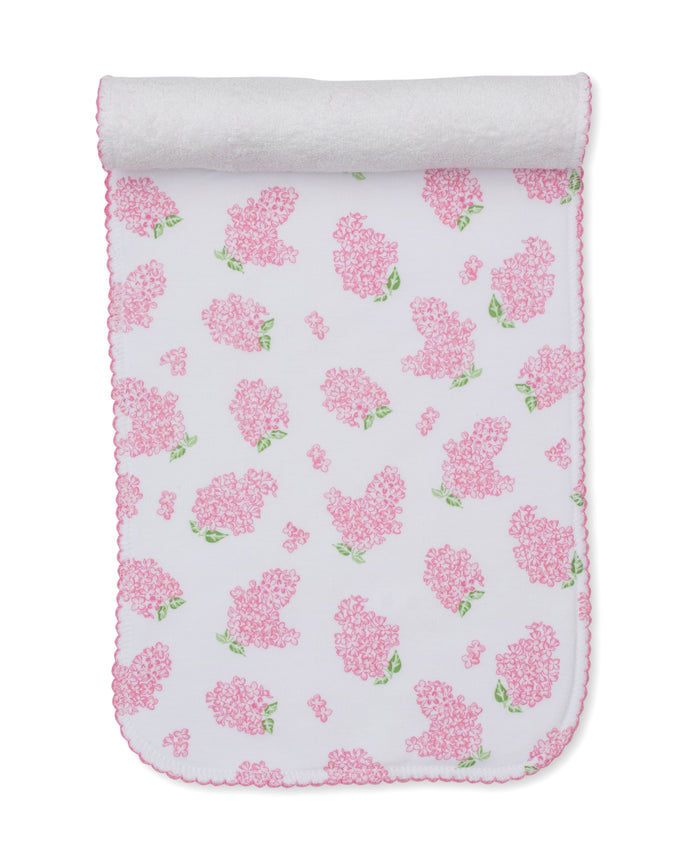 Kissy Kissy - Burp Cloth - Pink Lilac Love