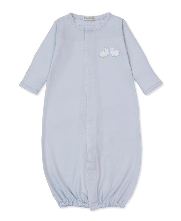Kissy Kissy - Converter Gown - Blue Twin Bunnies