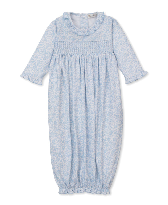 Kissy Kissy - Sack Gown - Country Gardens Blue