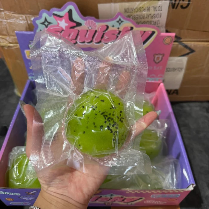 Kiwi Slushy Ball Squish Toy