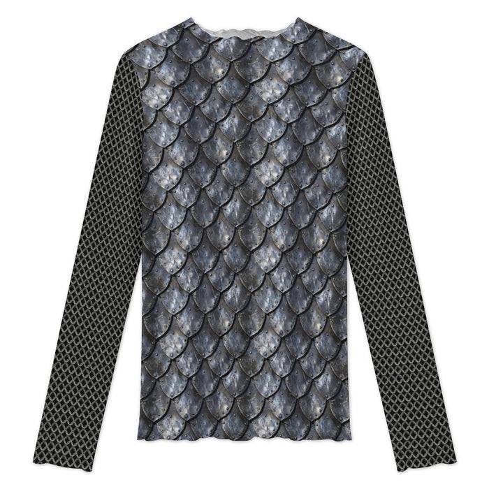 Knight High Neck Mesh Top (Adults) - PRE ORDER