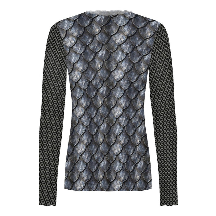 Knight High Neck Mesh Top (Adults) - PRE ORDER