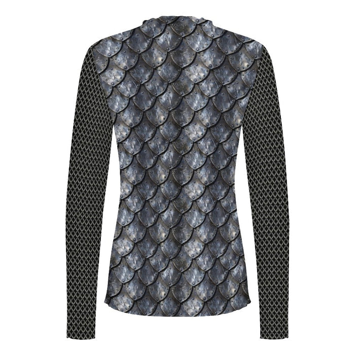 Knight High Neck Mesh Top (Adults) - PRE ORDER