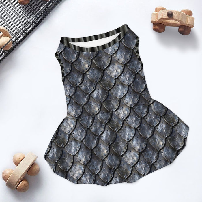 Knight Pet Ruffle Dress (PRE ORDER)