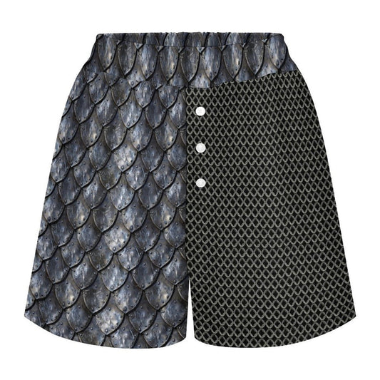 Knight Satin Pajama Shorts (Adults) - PRE ORDER