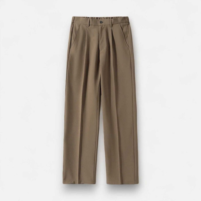 Korean chino pants - AntoniosClothing - Dark grey