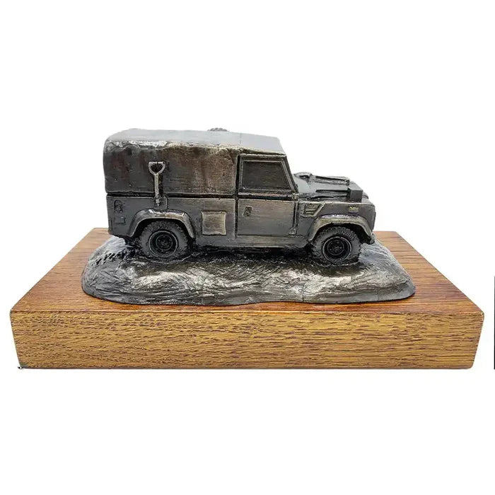 Land Rover Defender Bronze Resin Statue - John Bull Clothing  from  John Bull Clothing