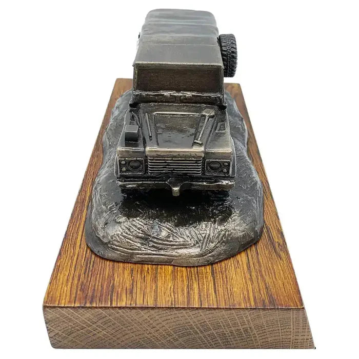 Land Rover Defender Bronze Resin Statue - John Bull Clothing  from  John Bull Clothing