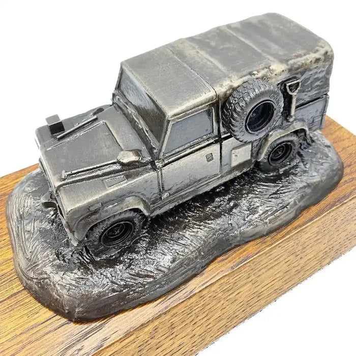 Land Rover Defender Bronze Resin Statue - John Bull Clothing  from  John Bull Clothing