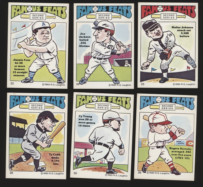 Laughlin Baseball Combo Set Break (3 sets, 104 cards) + BONUS 4 Vintage Mega Mixer (Limit REMOVED)