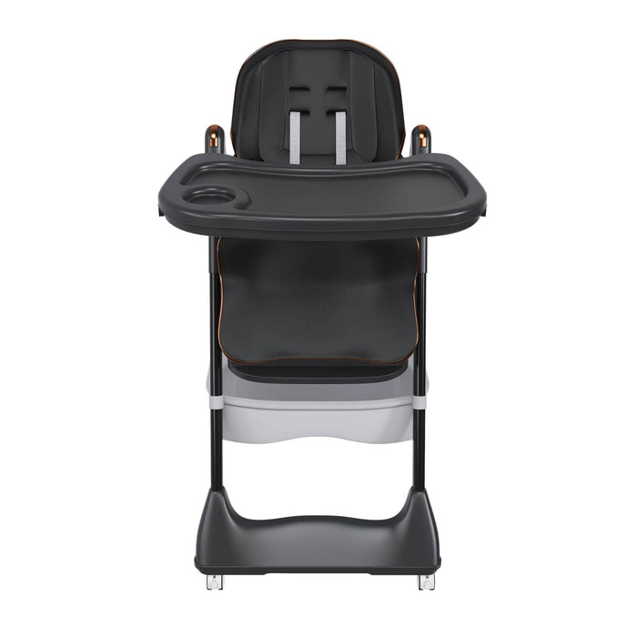 Leavader Adjustable Baby High Chair 0-6 Years, Black