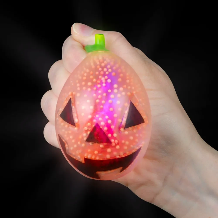 Light Up Squish Foam Bead Halloween Toy