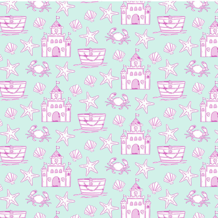 Lila and Hayes - Emery Short Set - Sandcastles Pink