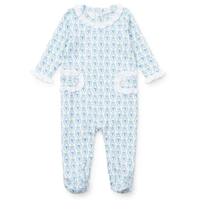 Lila and Hayes - Lucy Romper - Hampton Blooms