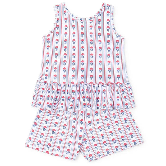 Lila and Hayes - Poppy Short Set - Liberty Floral